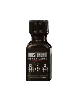 Poppers Попперс Возбудитель Amsterdam Black Label LUX 24ml