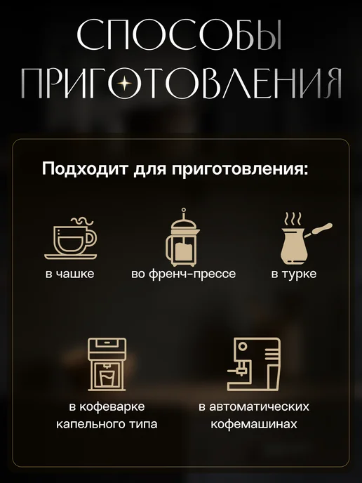 Кофе с Райдос Кофе в зернах Арабика, Атма 200 г, 200 г, фото 5
