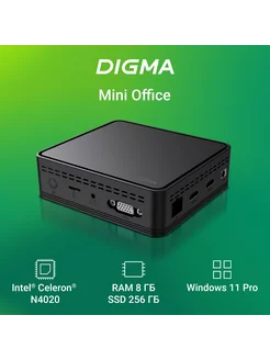 Неттоп Mini Office CeleronN4020 8ГБ 256ГБ UHDG600 W11Pro