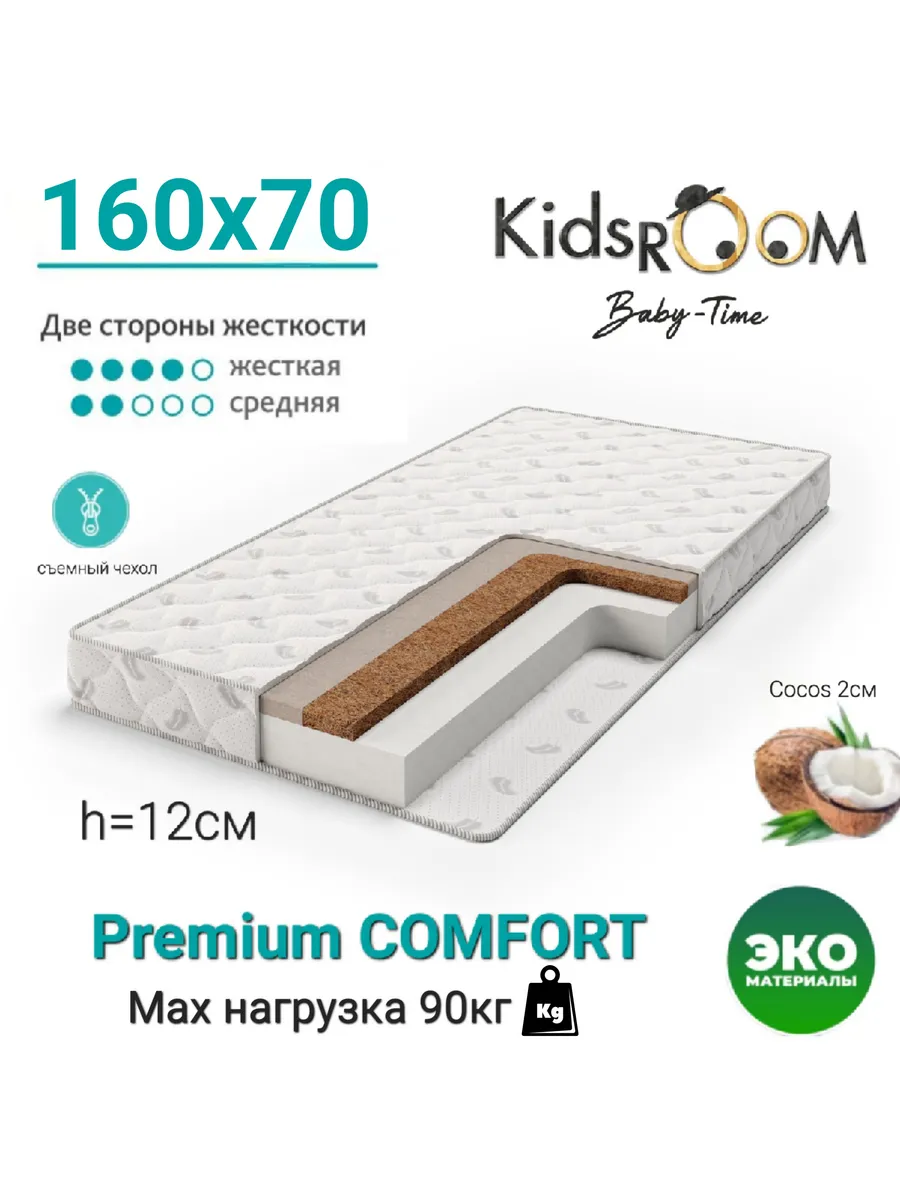 Матрас 160х70 детский ортопедический PREMIUM