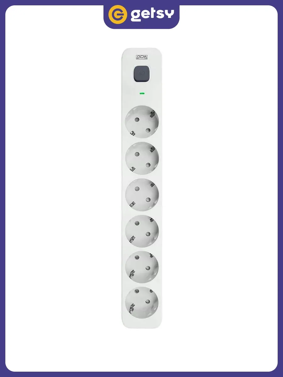 Сетевой фильтр SP-06W 1.8M, 1.8