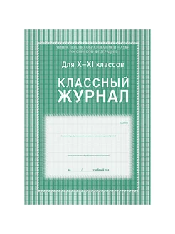 Журнал классный А4 92 листа 10-11 классы