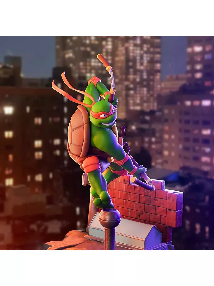 Фигурка Черепашки-ниндзя Микеланджело TMNT Michelangelo Фигурка Черепашки-ниндзя Микеланджело TMNT Michelangelo