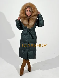 Пуховик с натуральным мехом Olyashop 268015107 купить за 35 574 ₽ в интернет-магазине Wildberries