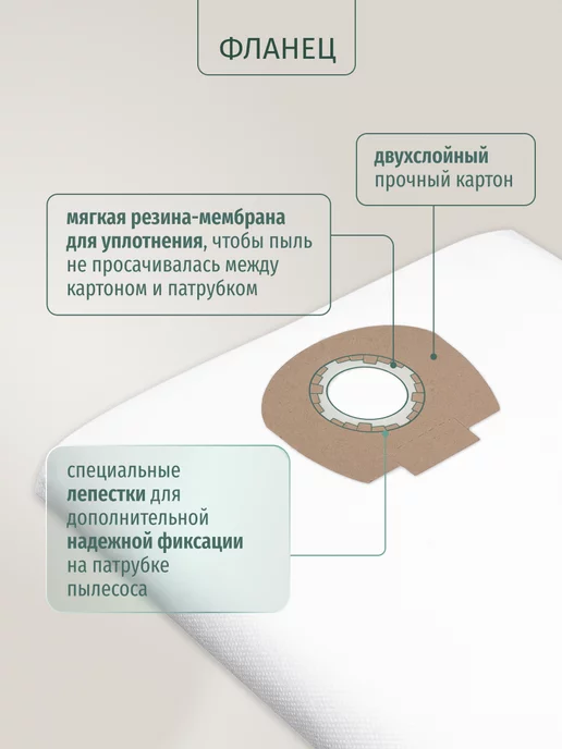 DUST BAG Мешки DB для пылесоса (5 шт) Aeg AP 250 ECP,AP2-200 ELCP, 5 шт, фото 5