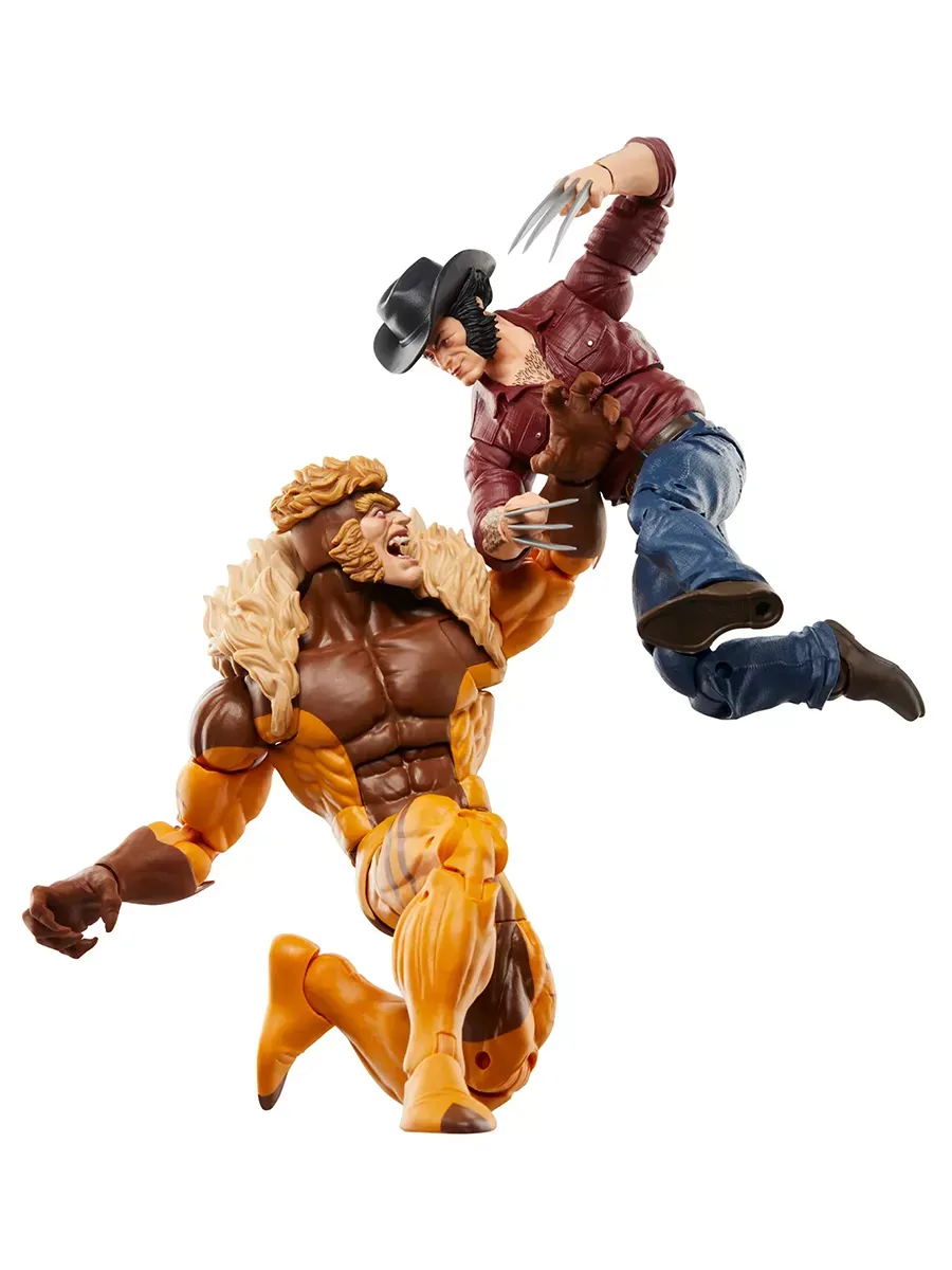 Фигурка Hasbro Марвел Legends Series Logan vs Sabretooth