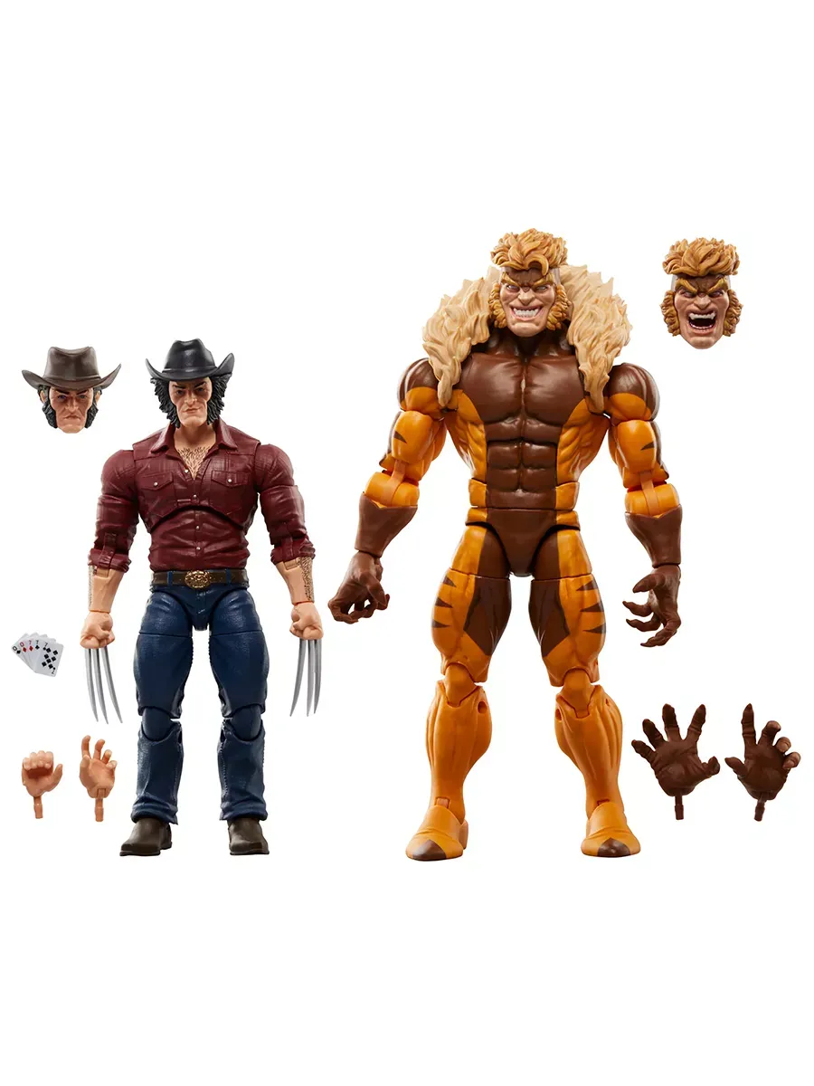 Фигурка Hasbro Марвел Legends Series Logan vs Sabretooth