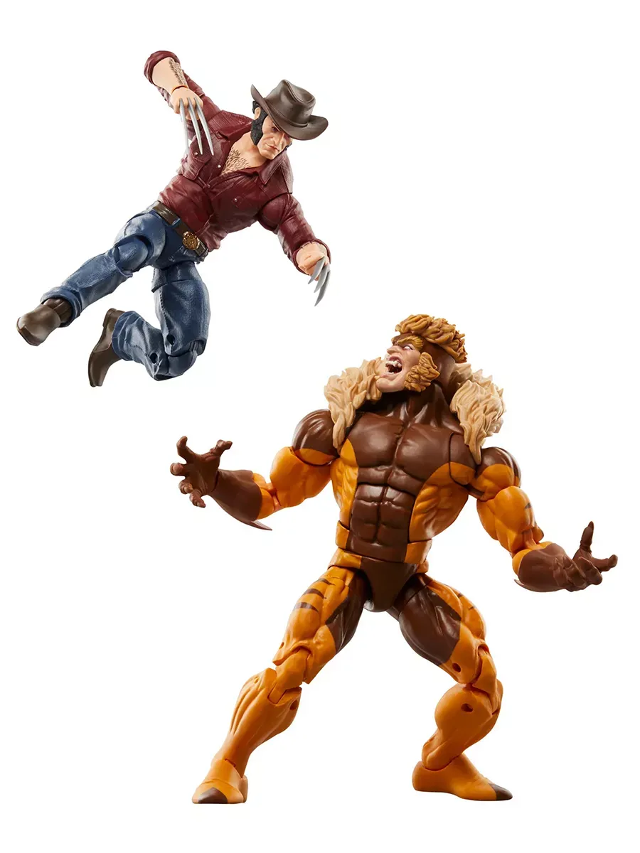 Фигурка Hasbro Марвел Legends Series Logan vs Sabretooth