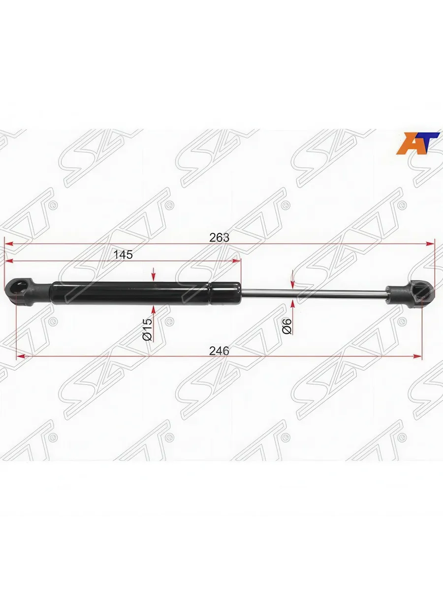 Амортизатор капота для Вольво S60, S80, V70 ST9154605 SAT