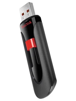 Флеш-накопитель Cruzer Glide USB 2.0 128GB, чёрный