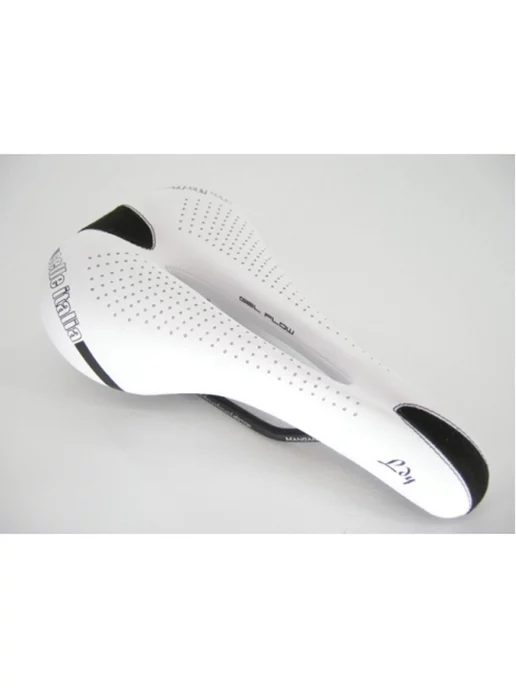 Selle Italia Седло велосипедное женское Gel Flow широкое, белый, фото 2