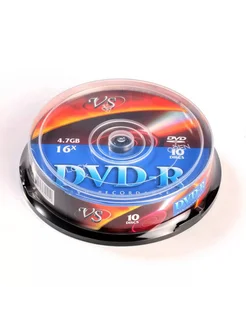 Диск VS DVD-R 4 7 GB 16x CB 10