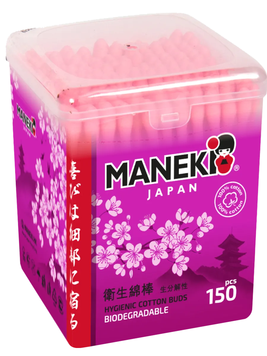 Палочки ватные SAKURA с...