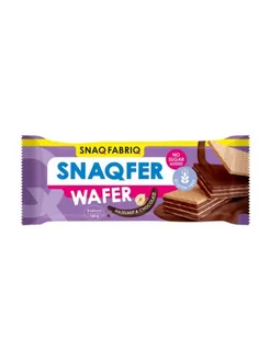 Вафли без сахара и без глютена SNAQFER, 120 г