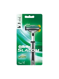 Бритвенный станок Gillette Slalom с 1 сменной кассетой