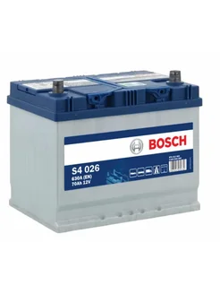 Аккумулятор 70 Ач 630 А обратная полярность S4 026 Bosch 268252280 купить за 22 275 ₽ в интернет-магазине Wildberries