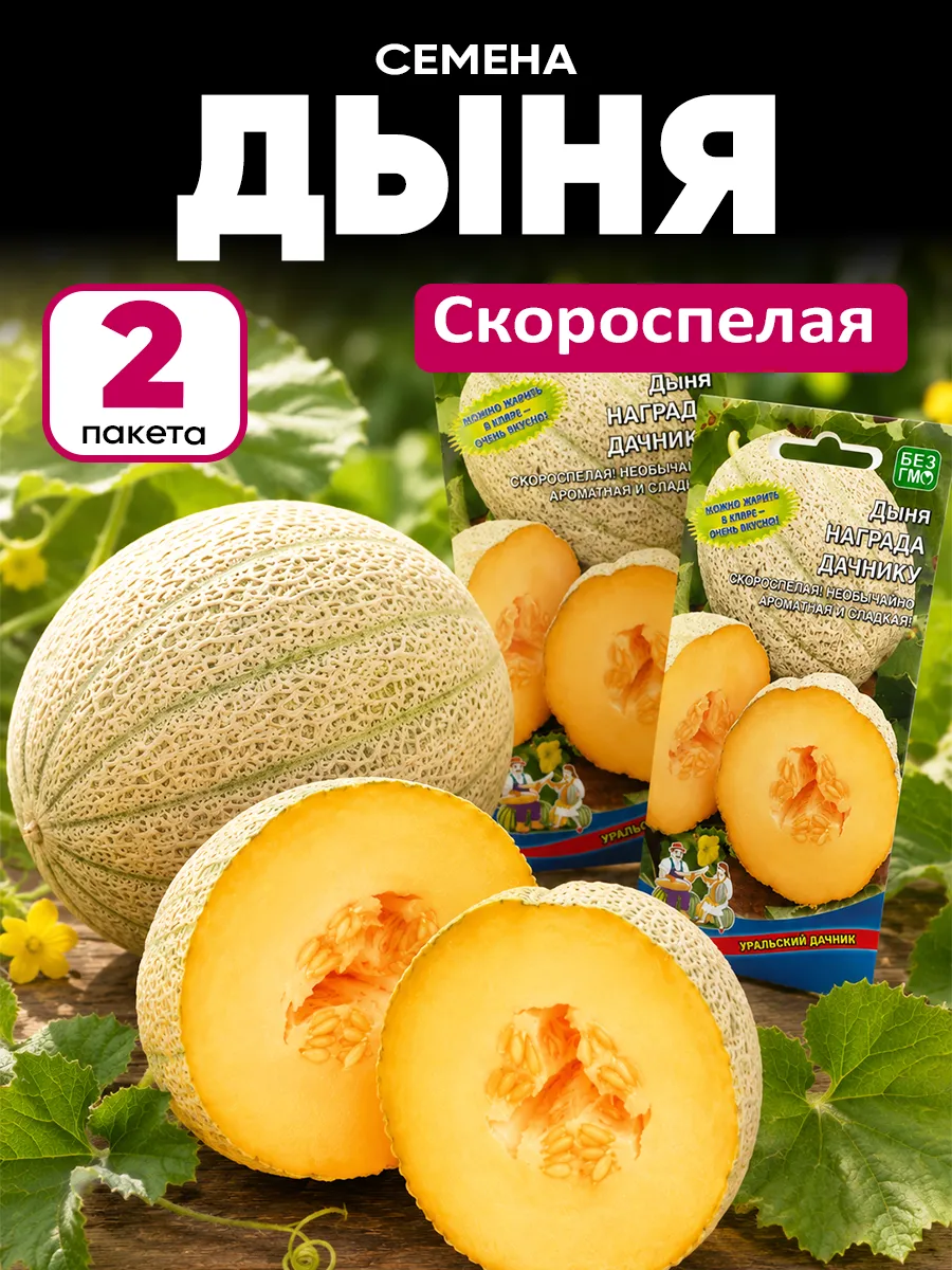 Семена дыни ультраскороспелый