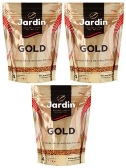 Кофе растворимый сублимированный Gold 75гр 3шт Jardin 268449058 купить за 446 ₽ в интернет-магазине Wildberries