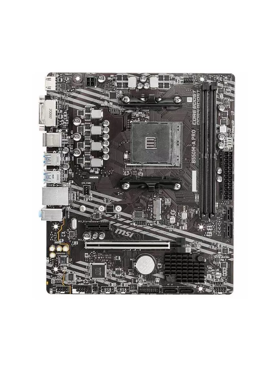Материнская плата B550M-A PRO Soc-AM4 AMD B550 2xDDR4 mA MSI 762183653 купить за 11 715 ₽ в интернет‑магазине Wildberries