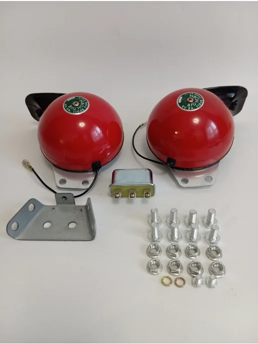 BIGHIT Сигнал звуковой электрический 12V, 2 шт, фото 3