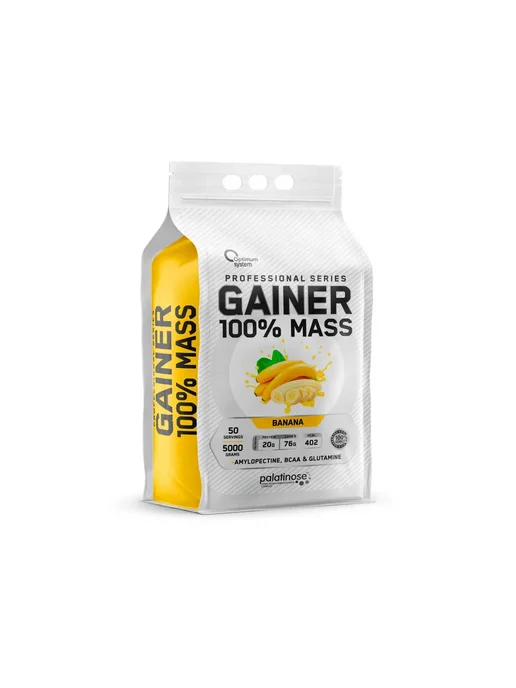 Optimum System гейнер для быстрого набора массы 100% Mass Gainer 3000гр, 5 кг, фото 3