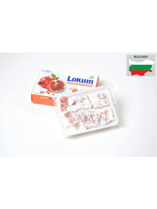 Zaharni Zavodi Лукум со вкусом граната, 140г, 140 г, фото 2