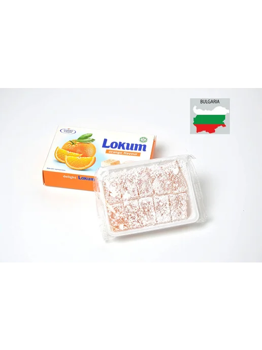 Zaharni Zavodi Лукум со вкусом апельсина 140г, 140 г, фото 2