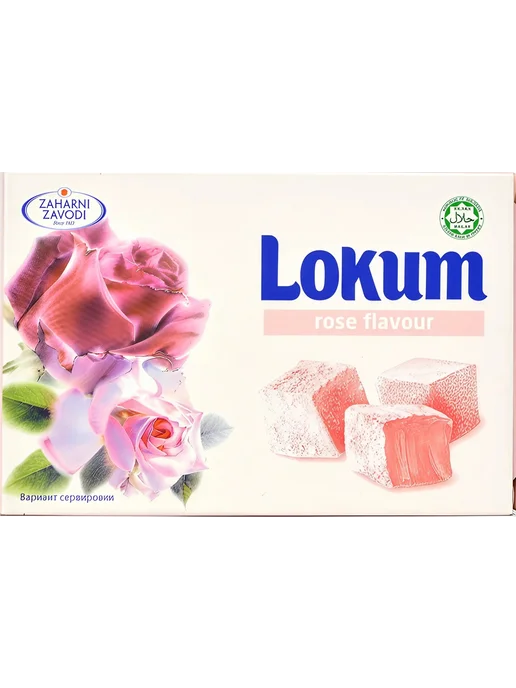 Zaharni Zavodi Рахат-лукум со вкусом розы, 140г, 140 г