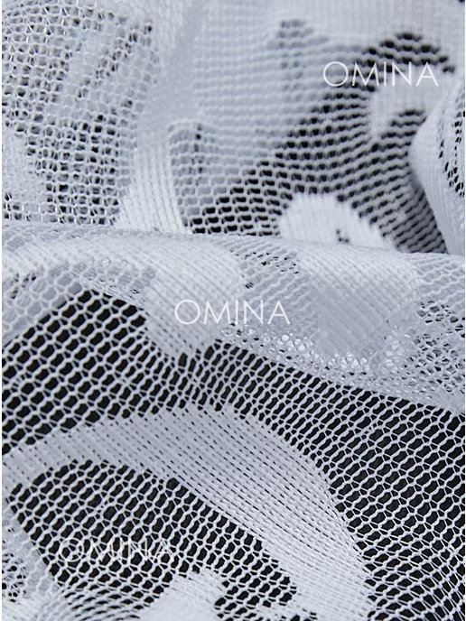 OMINA Тюль готовый 200х250 в гостиную комнату с узором вензеля, 200x250, фото 3