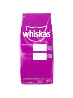 Корм для кошек с паштетом Курица/Индейка 13,8кг WHISKAS 268613756 купить за 6 662 ₽ в интернет-магазине Wildberries