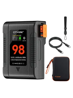 V-образное крепление Аккумулятор V-Mount BP-98 6650mAh PALO 268640201 купить за 7 698 ₽ в интернет-магазине Wildberries