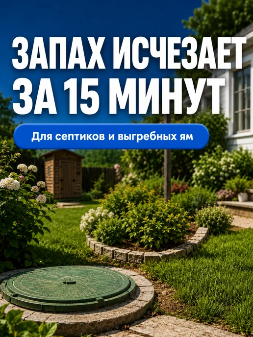 Сендора Средство для септиков и выгребных ям Биоактиватор бактерий, 5 л, фото 2