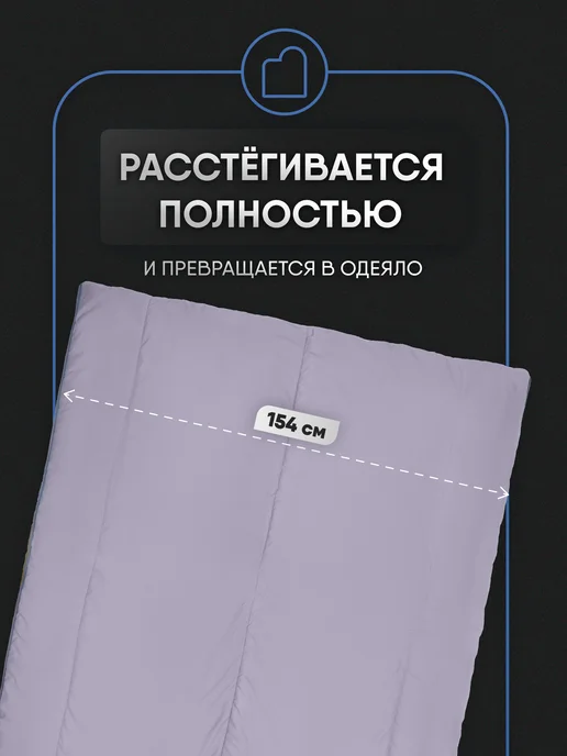 THEMANZON Спальный мешок туристический 200*77 Blanket evo до -5С, 200x77, фото 7