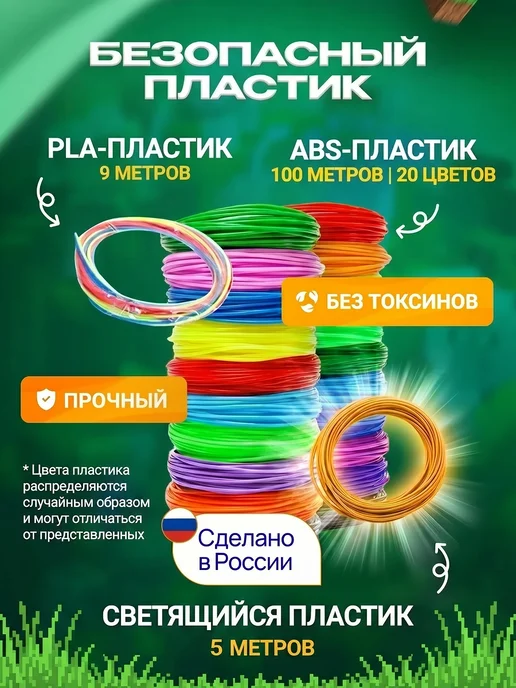 bebe 3д ручка набор с трафаретами и пластиком, зеленый, фото 2