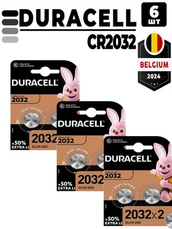 Батарейки CR2032 круглая таблетка 3v, 6 шт Duracell 268691016 купить за 385 ₽ в интернет-магазине Wildberries