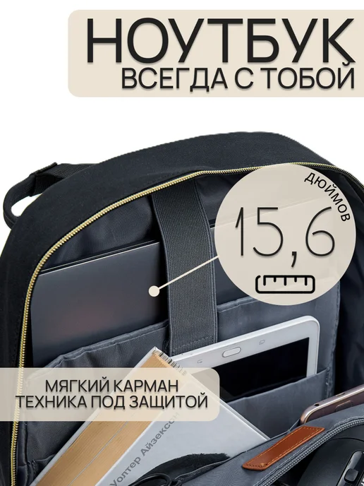 MoveMe Городской рюкзак для ноутбука ручная кладь 28л, 28 л, фото 2
