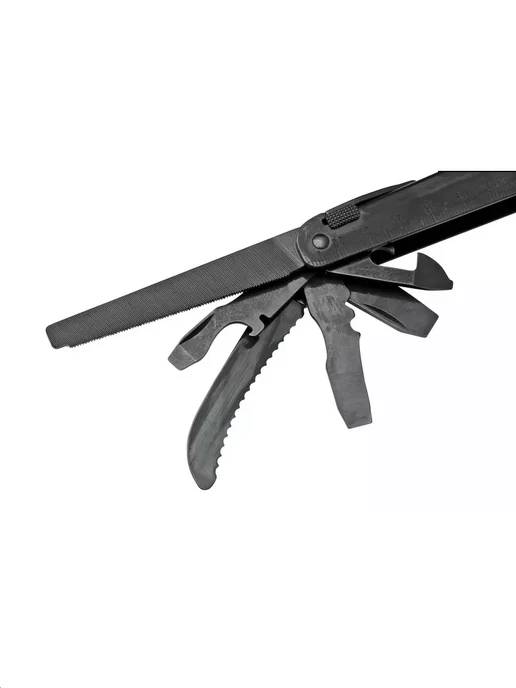 Victorinox Мультитул SwissTool Spirit 105мм 24 функции с чехлом, черный, фото 6