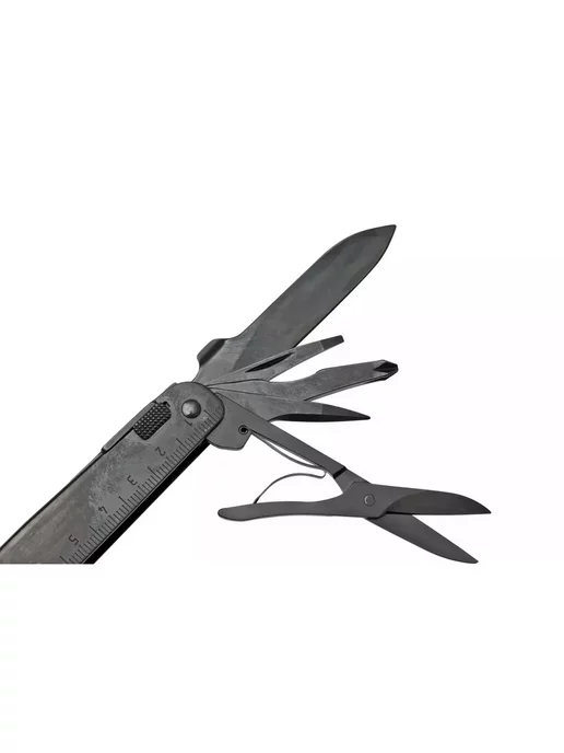 Victorinox Мультитул SwissTool Spirit 105мм 24 функции с чехлом, черный, фото 7