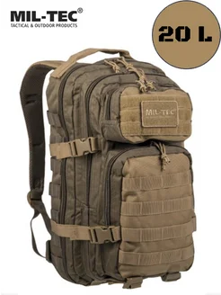 Рюкзак Assault Small, цвет Ranger Green/Coyote (20л) Mil-Tec 268781932 купить за 6 604 ₽ в интернет-магазине Wildberries