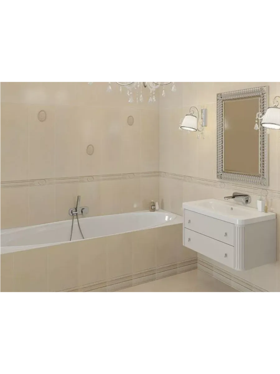 Краска для плитки в ванной молочный фото 3