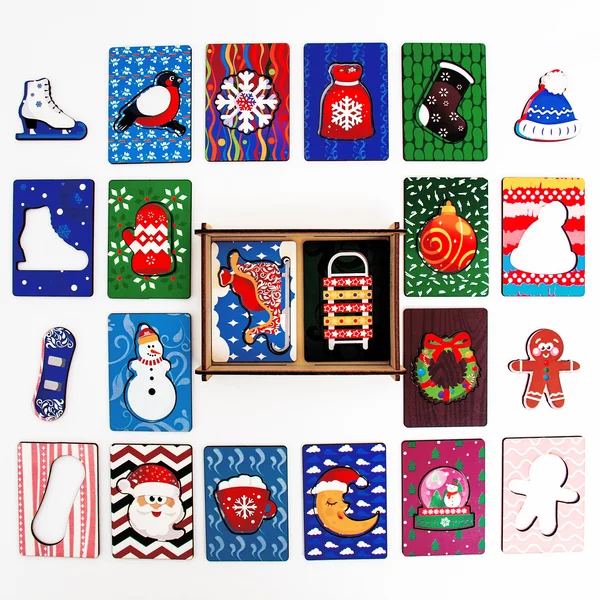 Головоломка Досочки Сегена «Зимние»