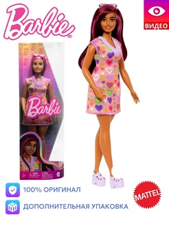 Кукла Барби Fashionistas с розовыми волосами FBR37 HJT04