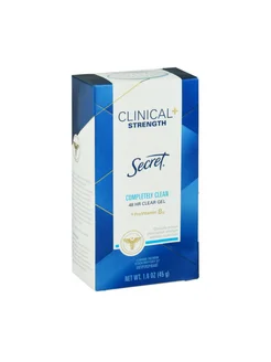 Дезодорант стик твердый Clinical Completely Clean Secret 268956734 купить за 216 ₽ в интернет-магазине Wildberries