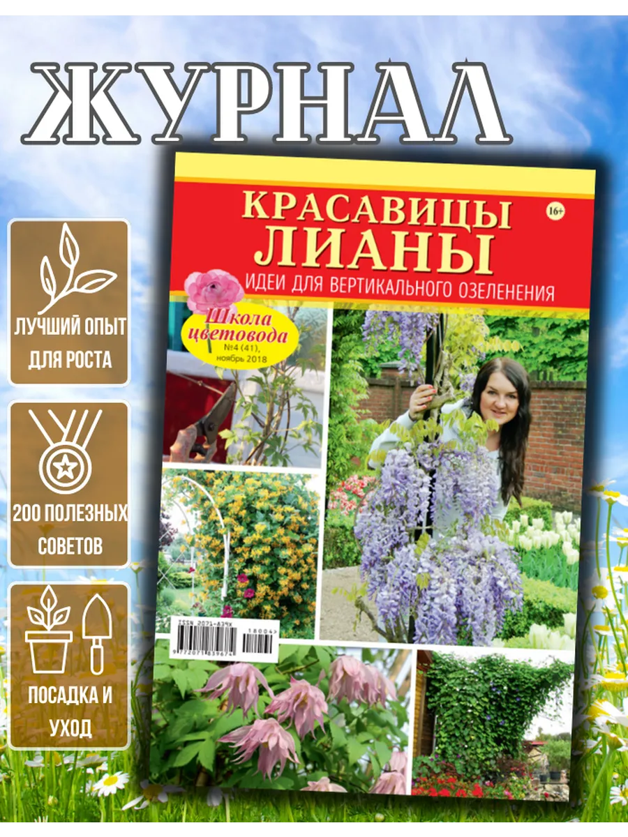 Школа Цветовода. Красивые цветы. Лиана