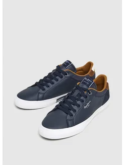 Кеды демисезонные кожаные PEPE JEANS LONDON 268981718 купить за 6 071 ₽ в интернет‑магазине Wildberries