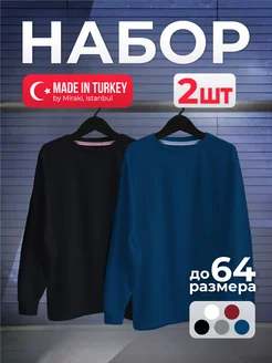 Лонгслив хлопок набор 2 шт Miraki 269047244 купить за 1 911 ₽ в интернет-магазине Wildberries