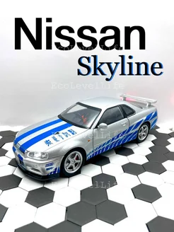 Машинка металлическая Nissan SKYLINE