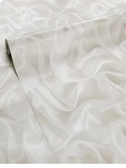 Обои бумажные влагостойкие имитация ткани Фантом62 - 2 рулона. Купить обои на стену. Изображение 3