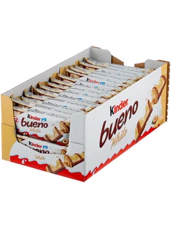 Вафли Kinder Bueno White С молочно-ореховой начинкой 30 шт п 269108661 купить за 2 901 ₽ в интернет-магазине Wildberries