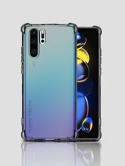 Чехол для Huawei P30 Pro противоударный прозрачный